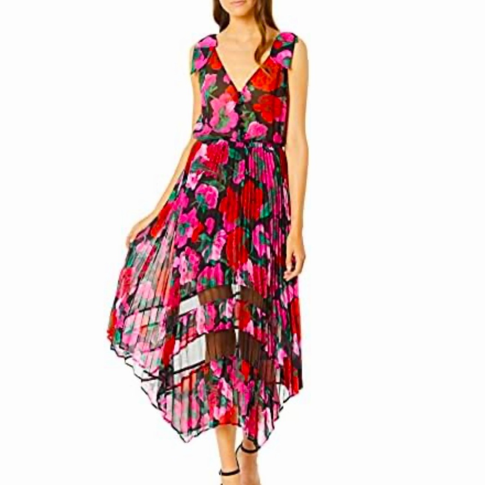 NWOT THE KOOPLES DOLCE VITA FLORAL PRINT DRESS